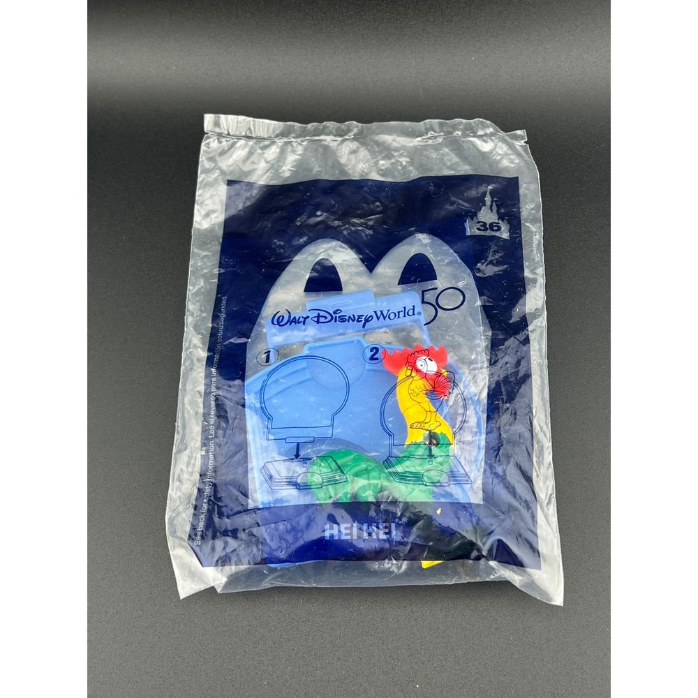 McDonalds Disney World 50th Anniversary Hei Hei Moana Happy‎ Meal Toy 36 New